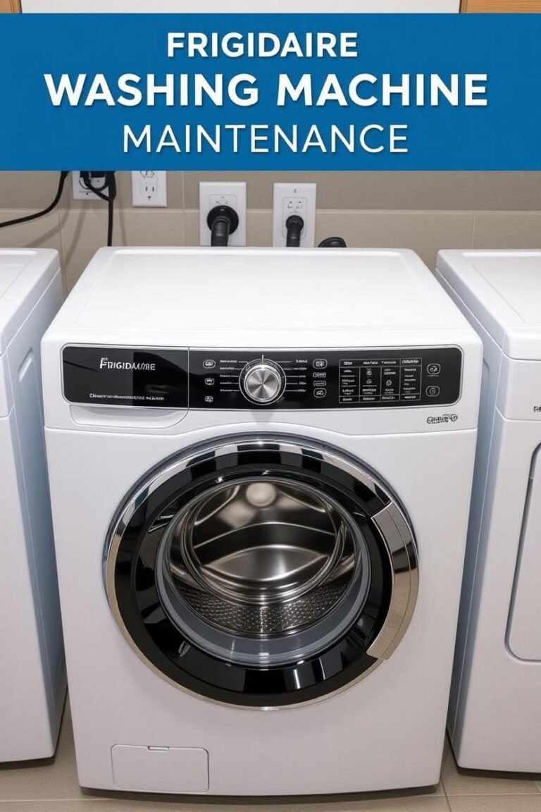 Frigidaire Washing Machine Maintenance Sharjah 0543747022