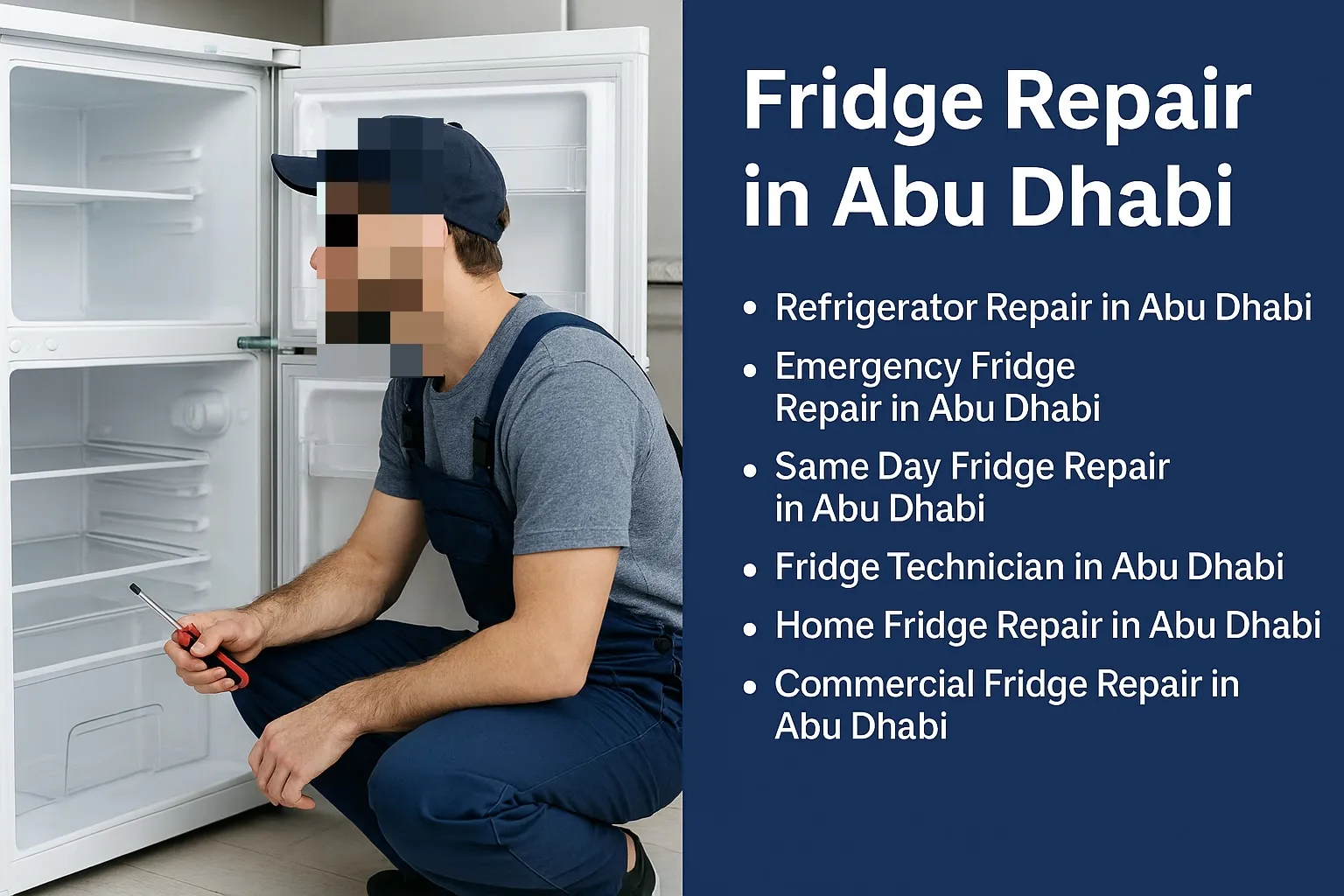 Fridge Repair in Abu Dhabi