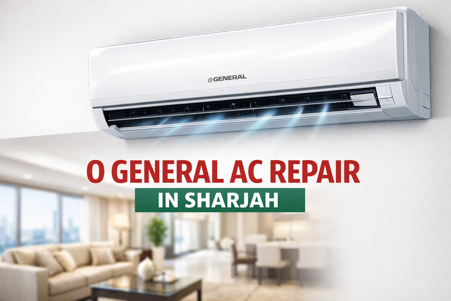 O General AC Repair in Sharjah