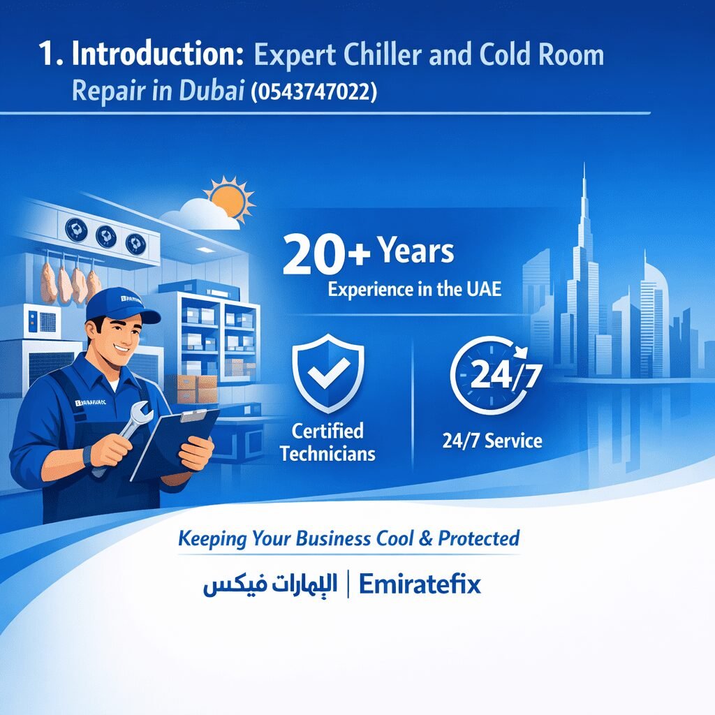 Chiller and Cold Room Repair in Dubai 0581781705