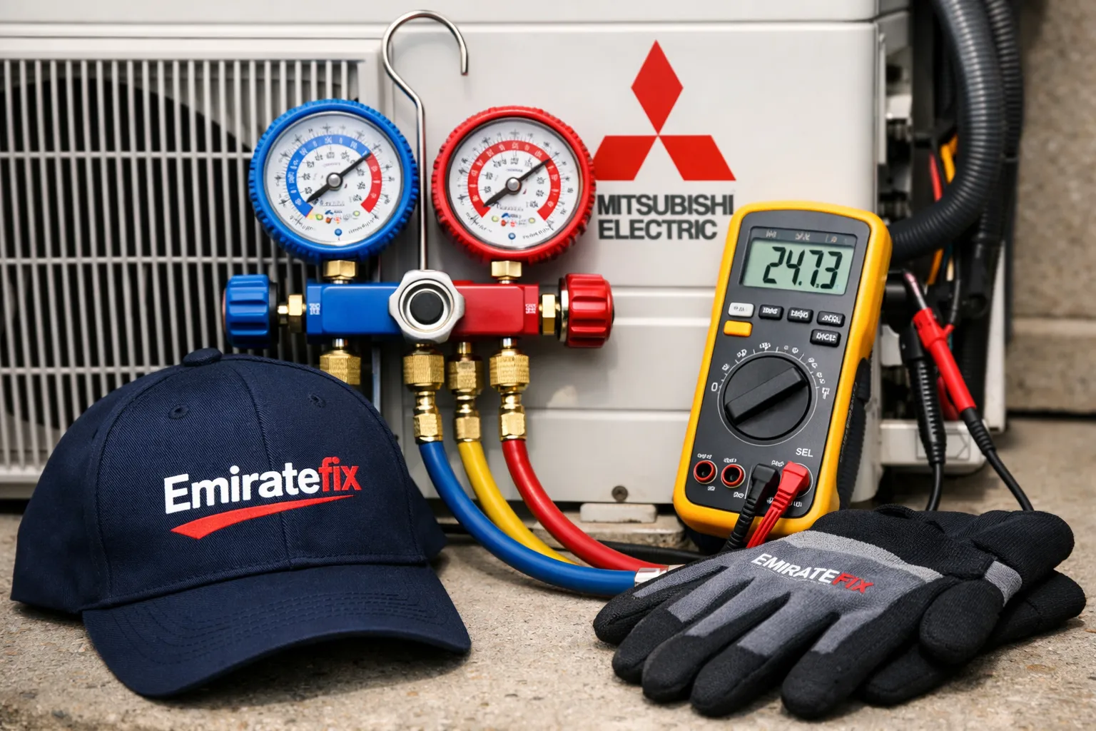 Mitsubishi AC Repair In Sharjah