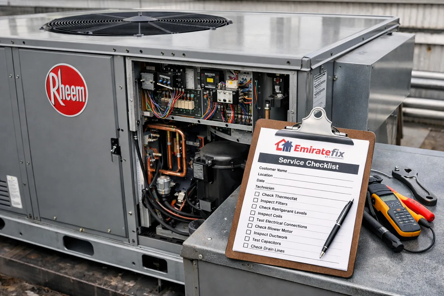 Rheem AC Repair in Sharjah