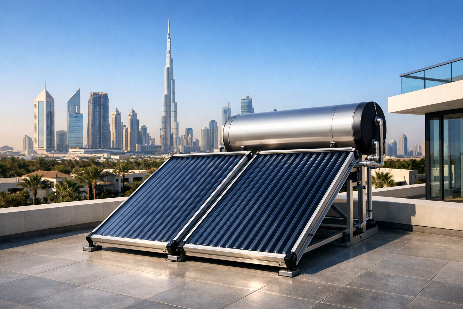 Water Heater Repair in Dubai Solar and central heater