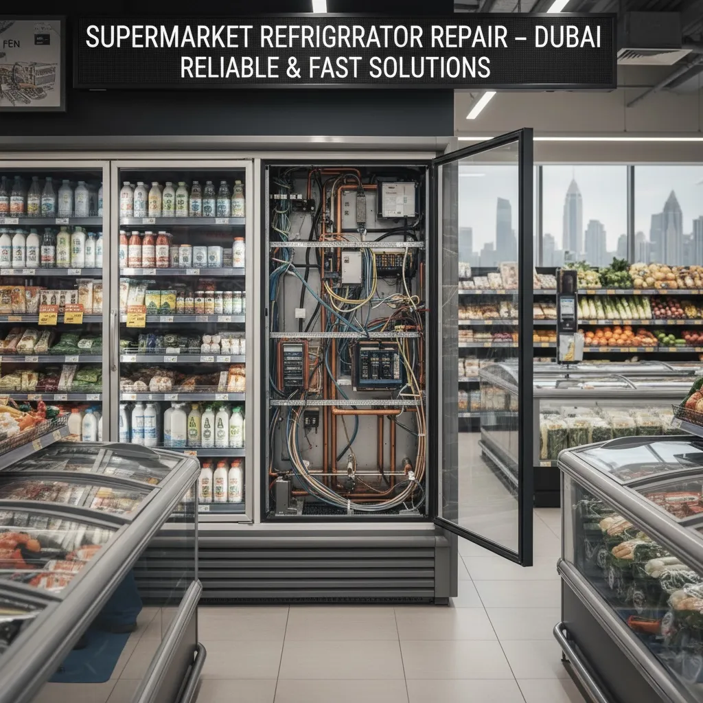 Supermarket Refrigerator Repair in Dubai