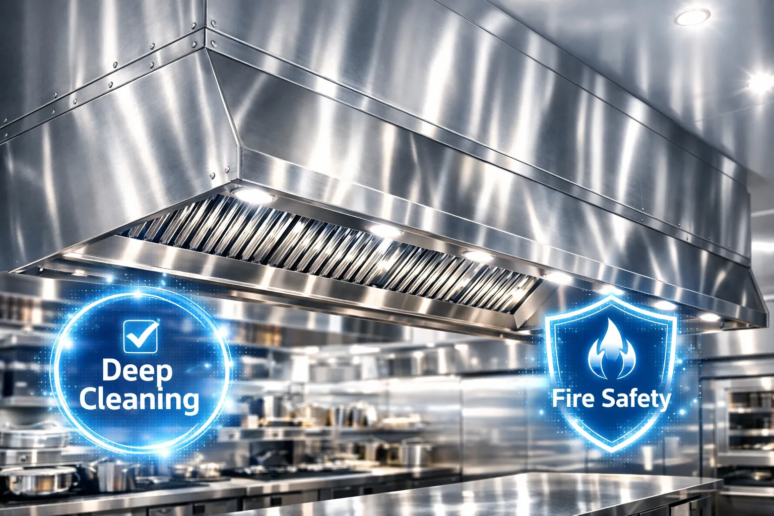 kitchen hood cleaning in Dubai