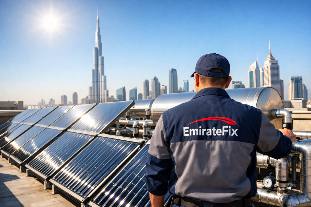 Water Heater Repair in Dubai - Central and Solar System